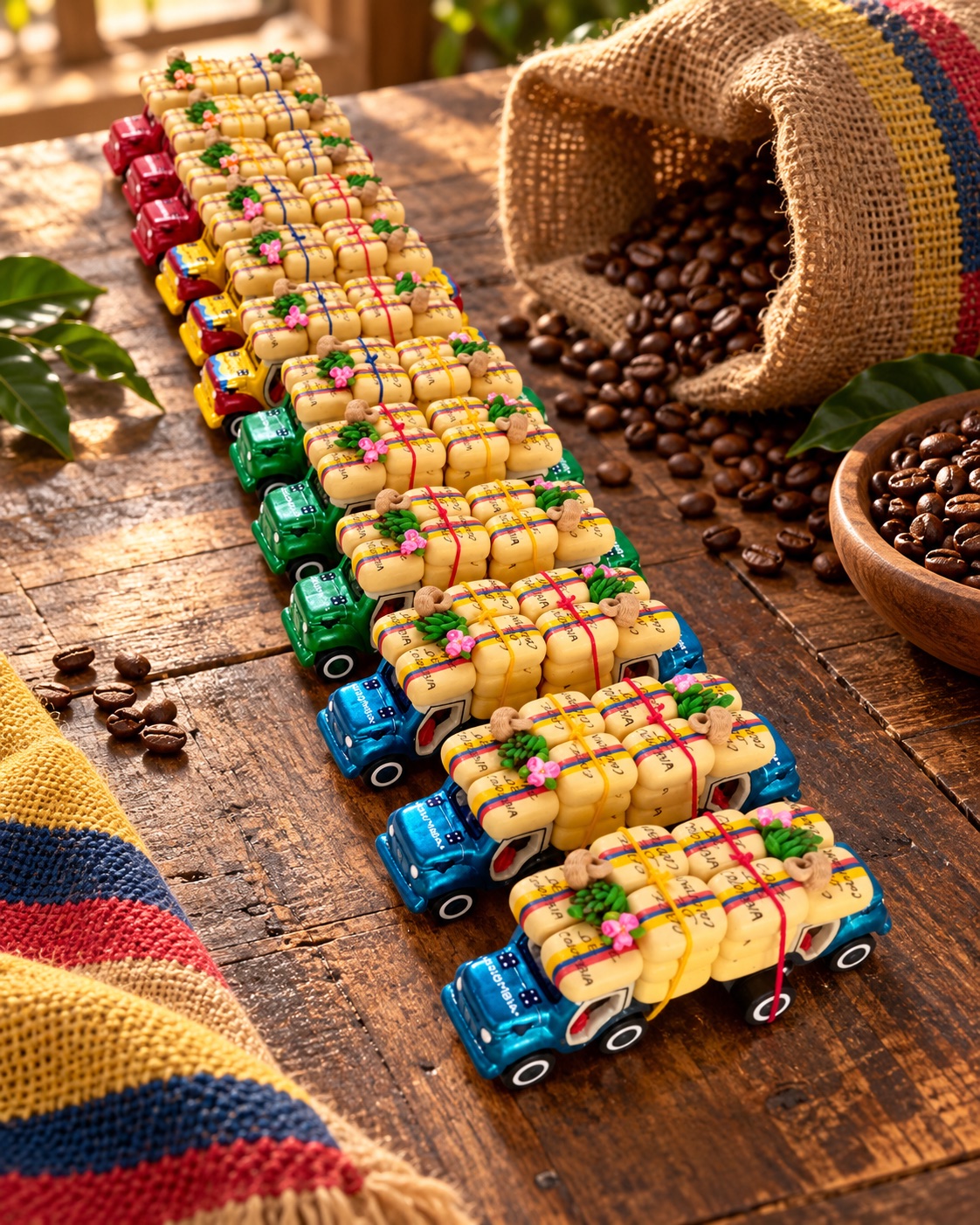Jeeps · Una familia de colores